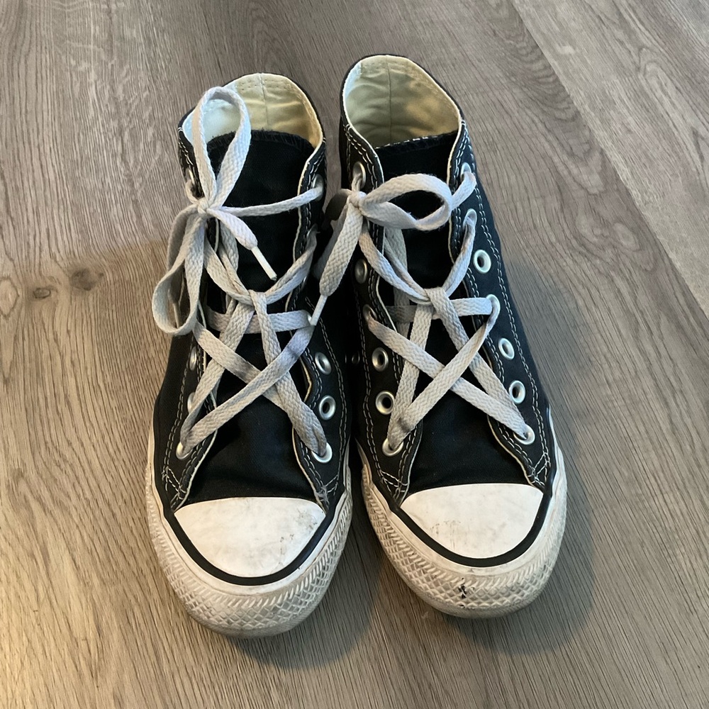 Converse Black High-Top Sneakers